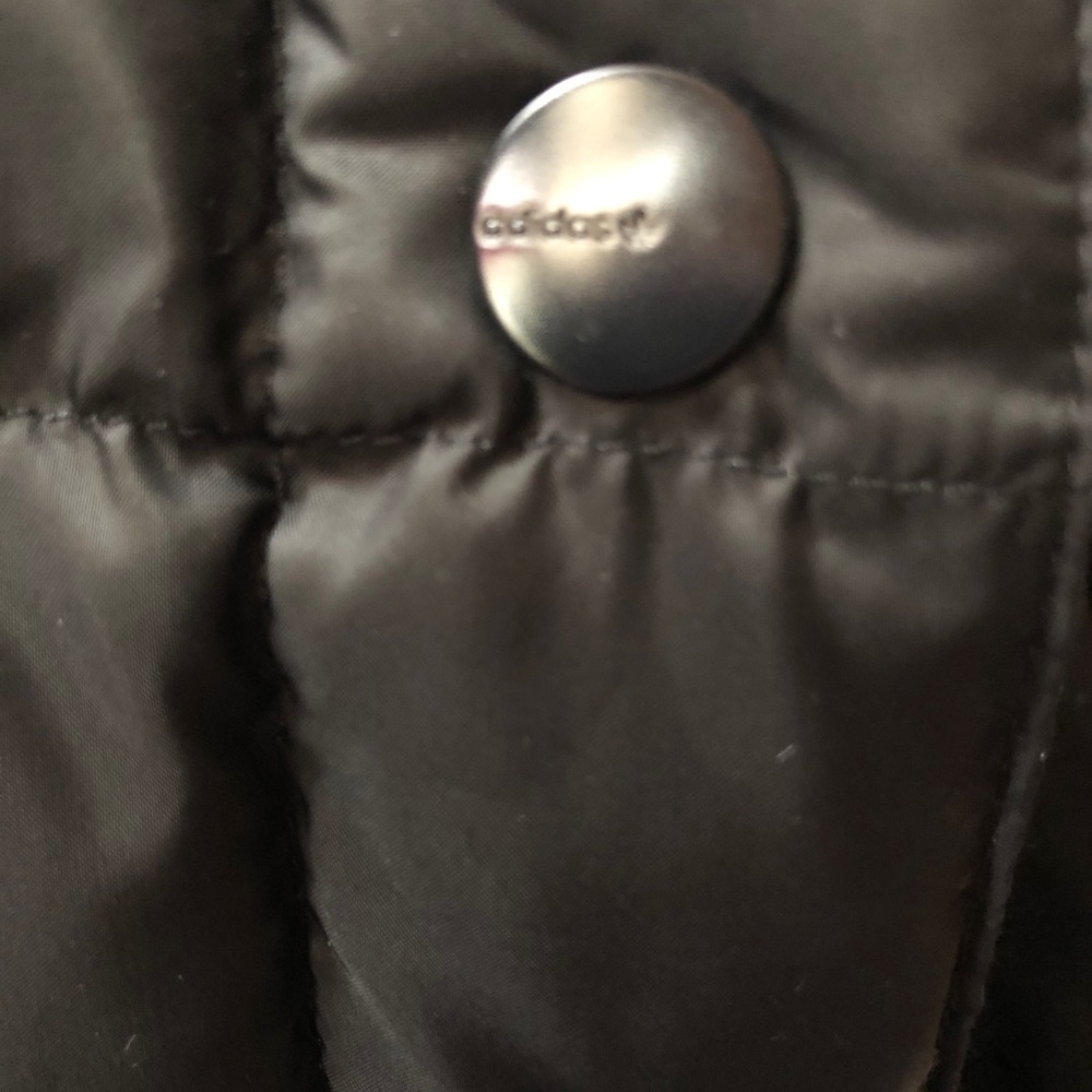 Adidas black three stripes insulated jacket - Picture 7 of 11